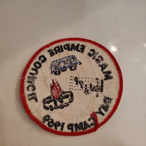Vintage Magic Empire Council Day Camp Patch 1969 - Picture 3 of 6